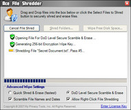 Ace File Shredder screenshot